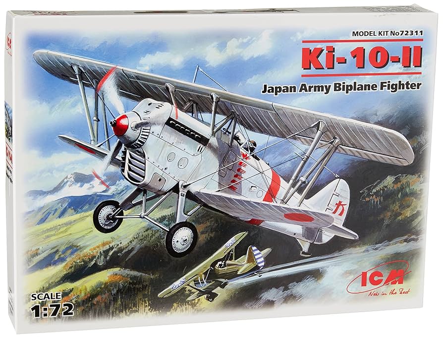 Amazon | アイシーエム ICM 1/72 日本 川崎キ10 九五式戦闘機
